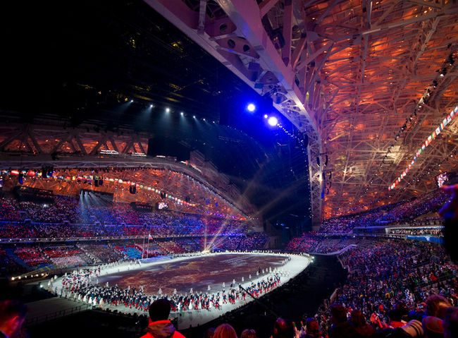 L’entreprise Show Canada a été chargée de toute la scénographie des célébrations d’ouverture et de fermeture des Jeux olympiques de Sotchi ainsi que des Jeux paralympiques.