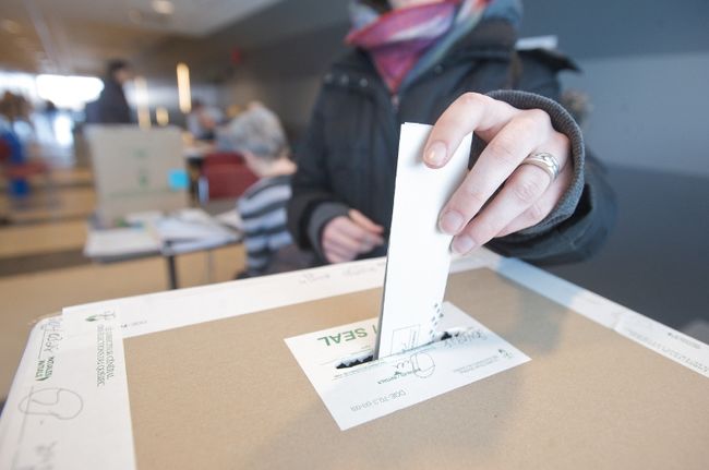 Des bureaux de vote par anticipation étaient ouverts pour les étudiants du Collège Montmorency (photo) les 28 mars et 1, 2 et 3 avril derniers.