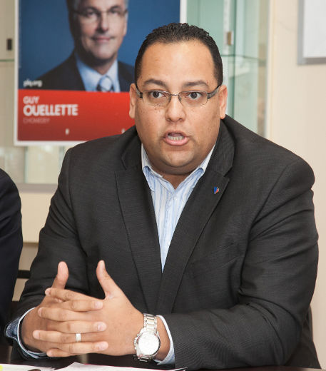 Saul Polo a été élu député de Laval-des-Rapiees le 7 avril dernier.