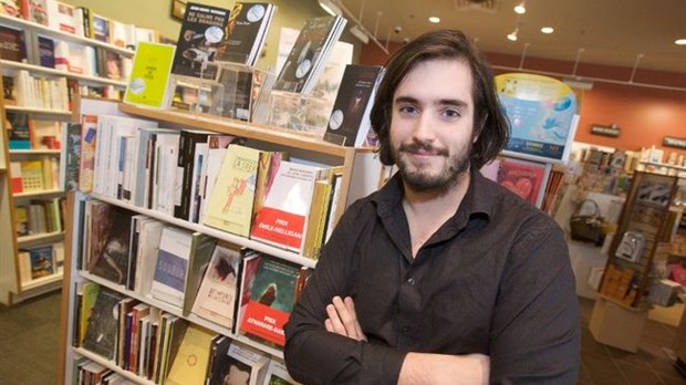 Jérémy Laniel, responsable des communications et de la promotion à la librairie Carcajou
