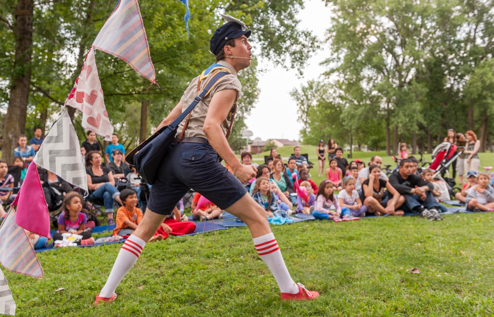 Représentation du spectacle Le Village à 3 portes