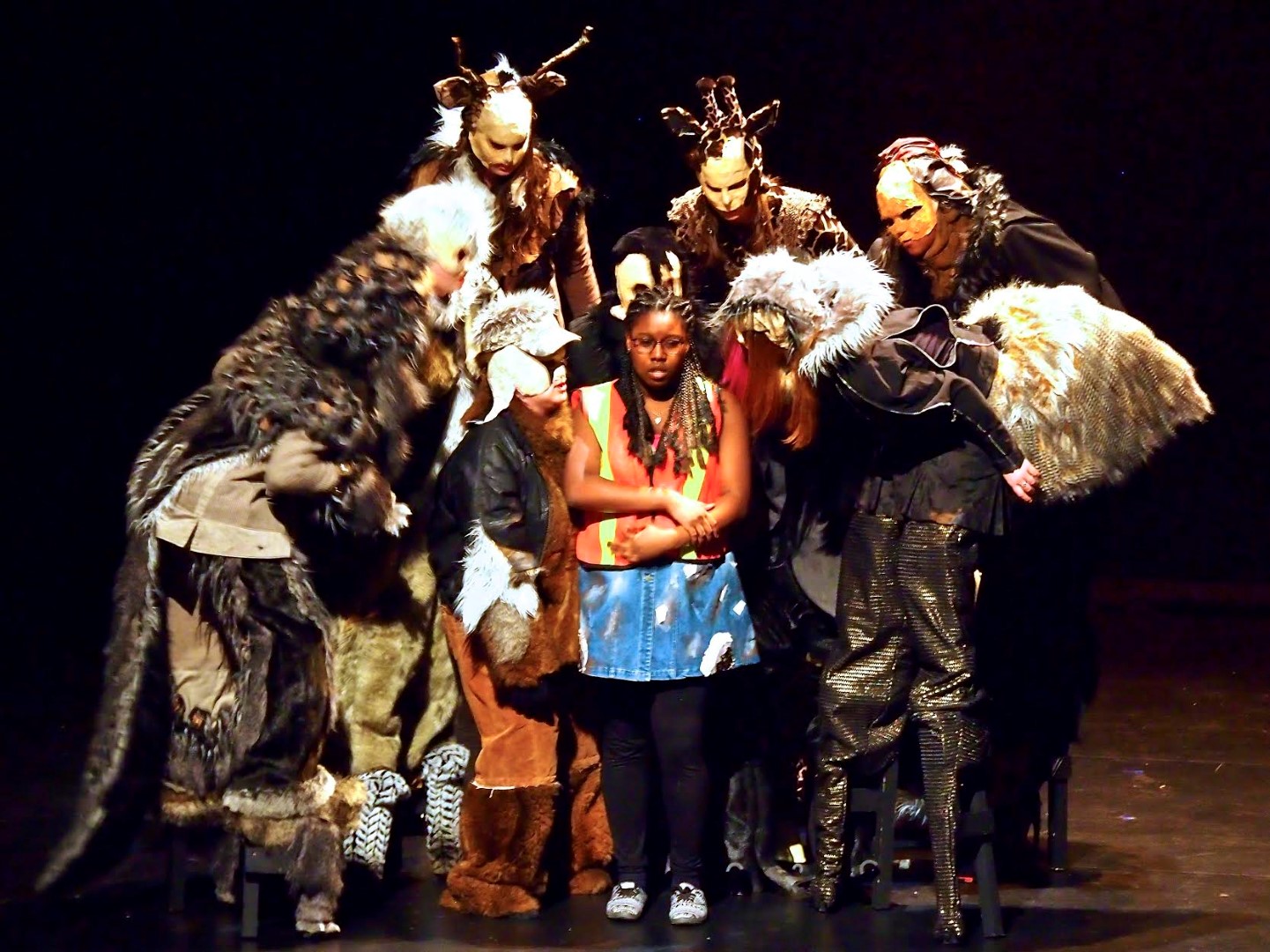Pièce « Le dépotoir des sentiments » de l’école secondaire Horizon Jeunesse (Laval)
Maison des arts de Laval, 12 avril 2014