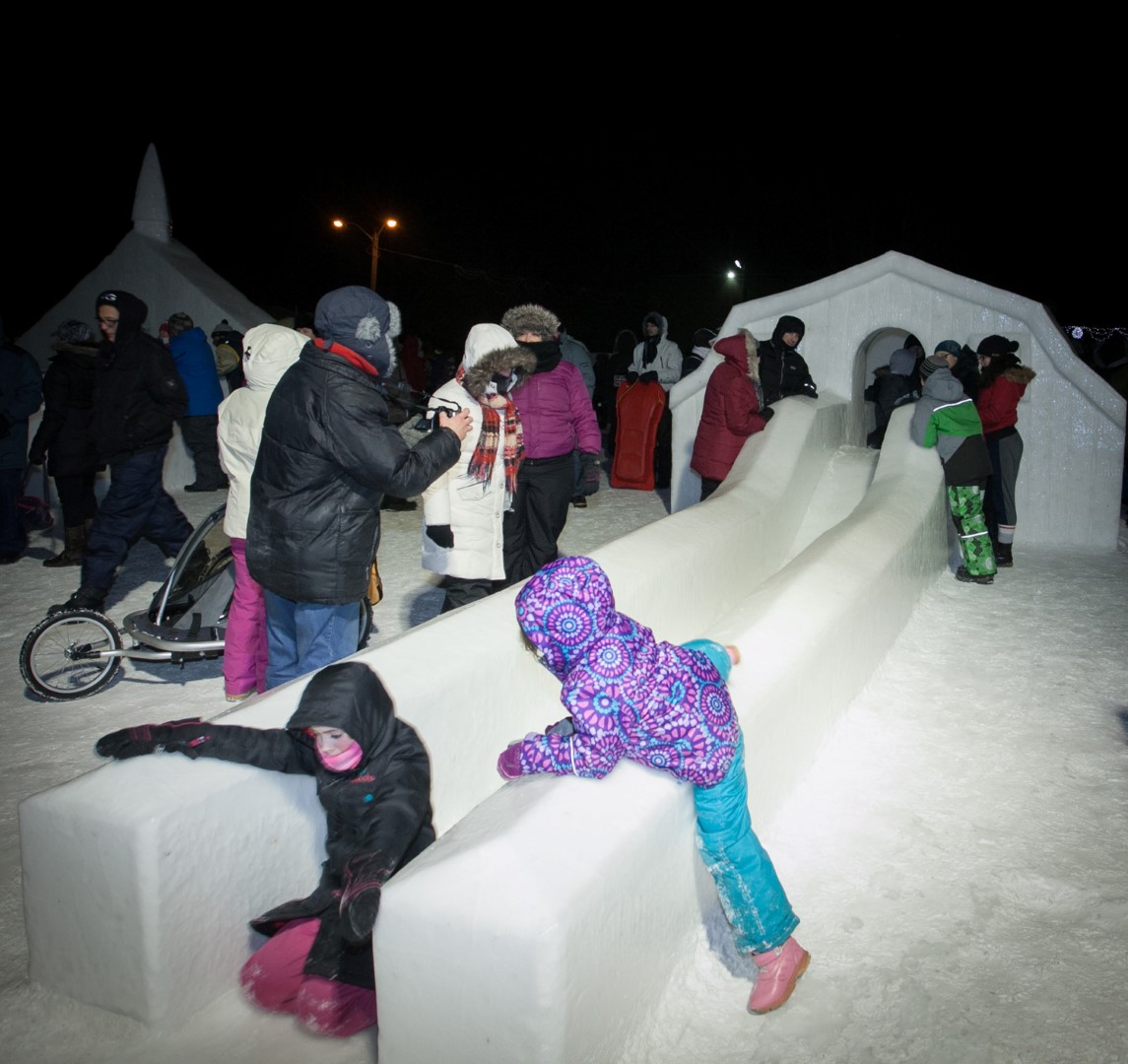 C'est parti pour Laval en blanc