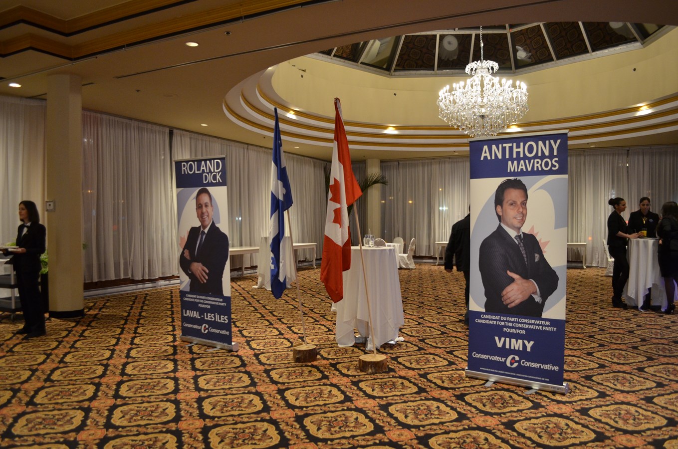 Le lancement de campagne avait lieu au Palace, à Laval.