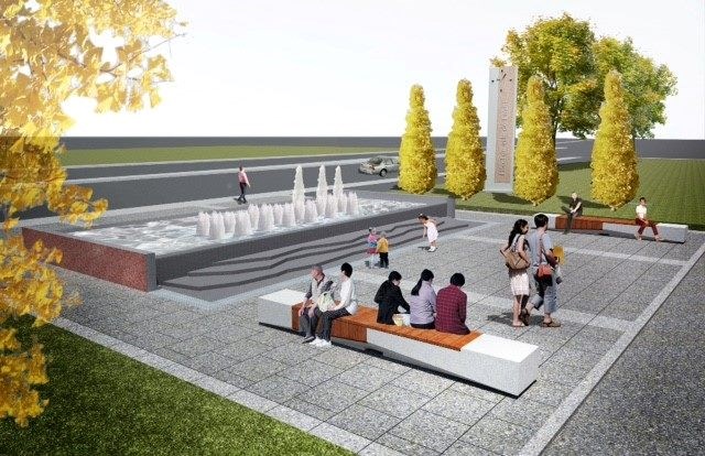 Voici une esquisse du projet dévoilé par la Ville de Laval, mardi.