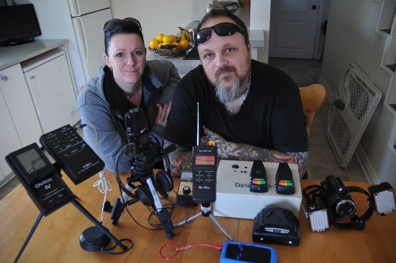 Izabel Deschesneaux et Patrick Sabourin fondateurs de APPA Paranormal