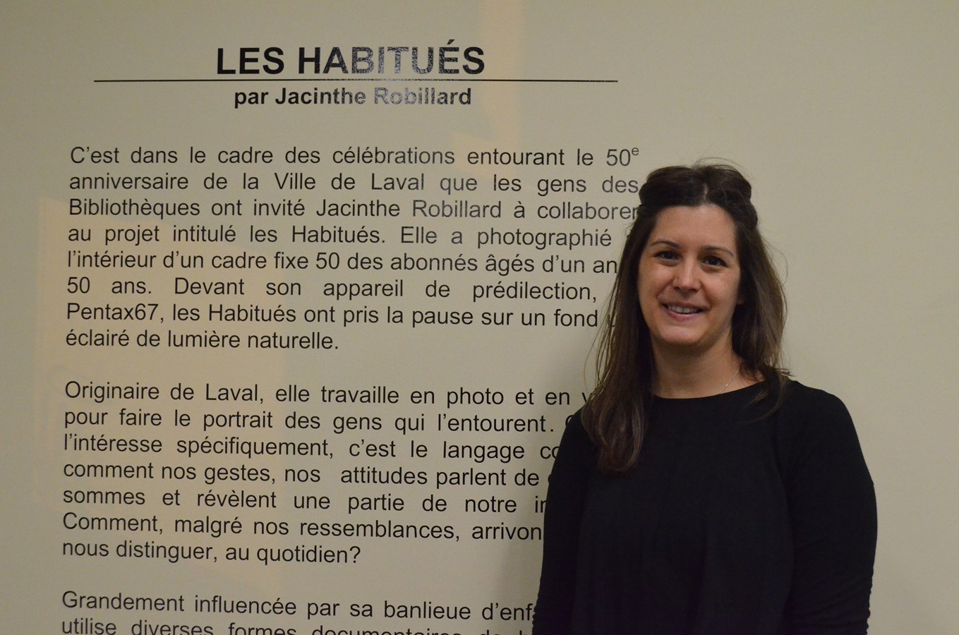 La photographe Jacinthe Robillard