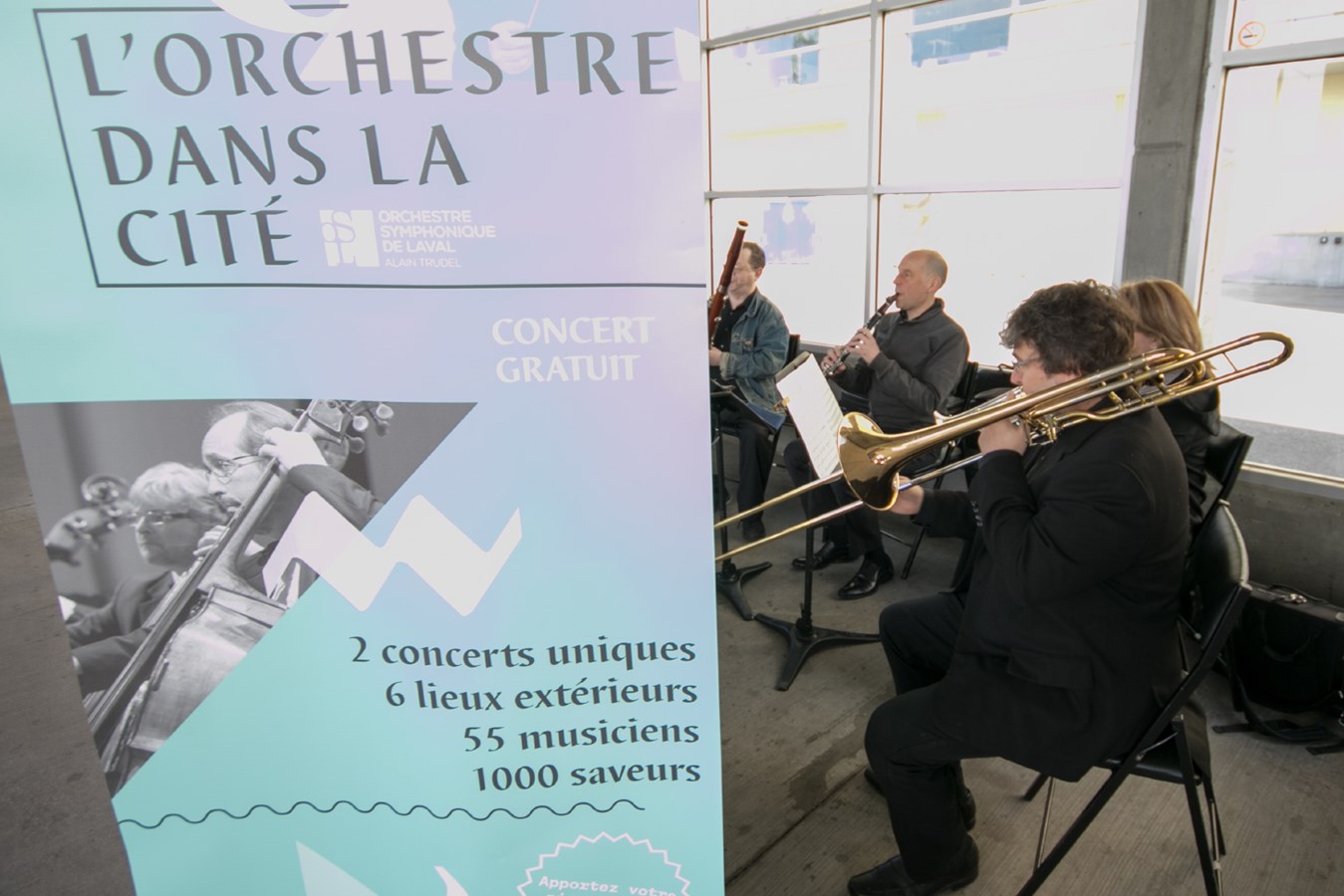 VIDÉO : Concert matinal à la station Montmorency