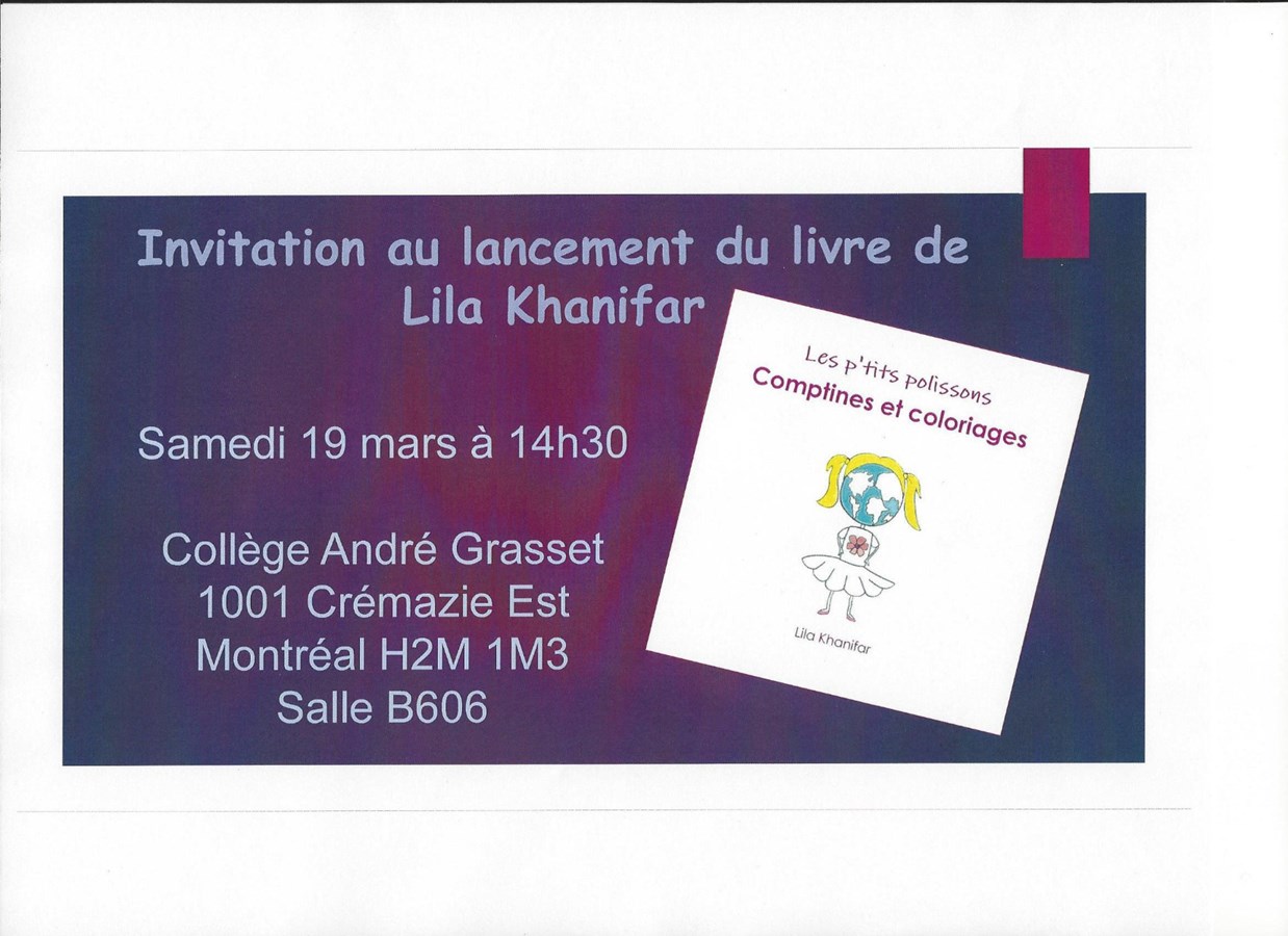 Lancement du recueil Les P’Tits Polissons