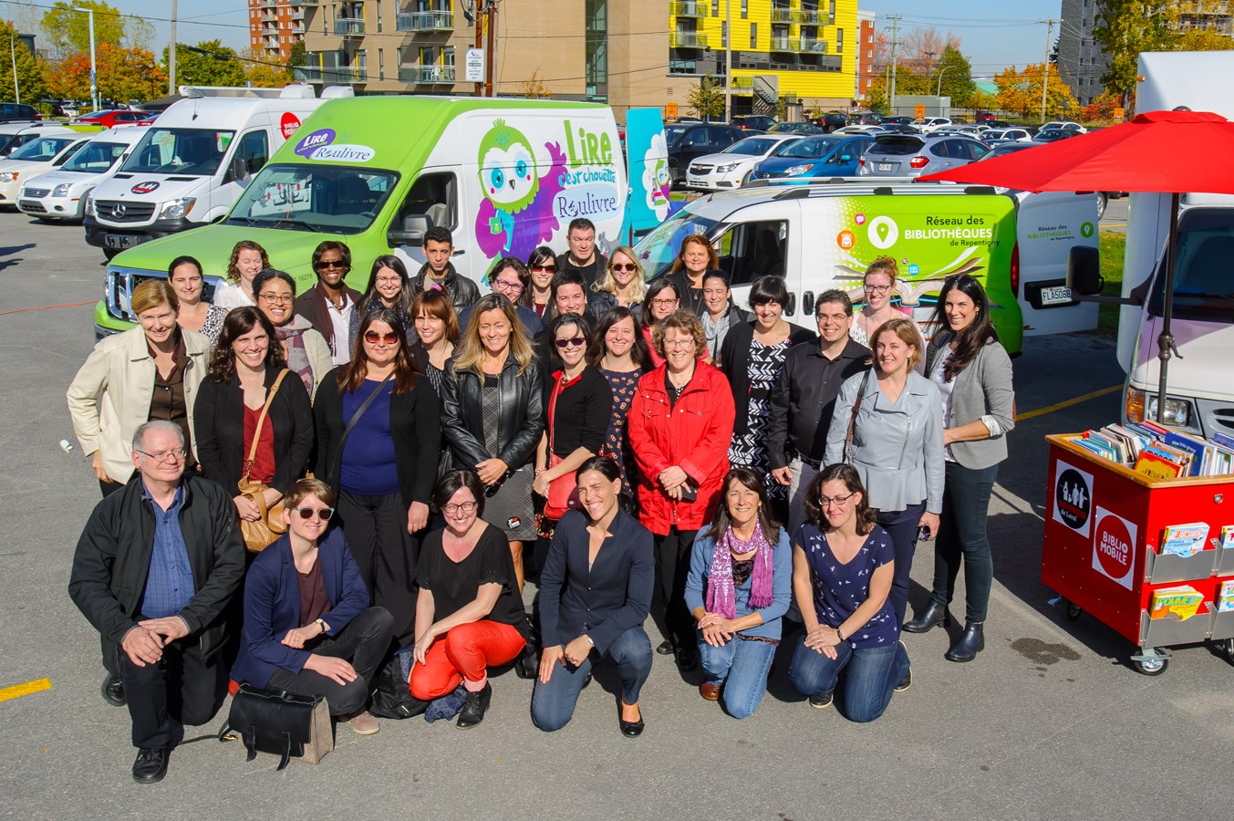 Laval accueille les bibliomobiles du Québec et inaugure une murale pour les jeunes