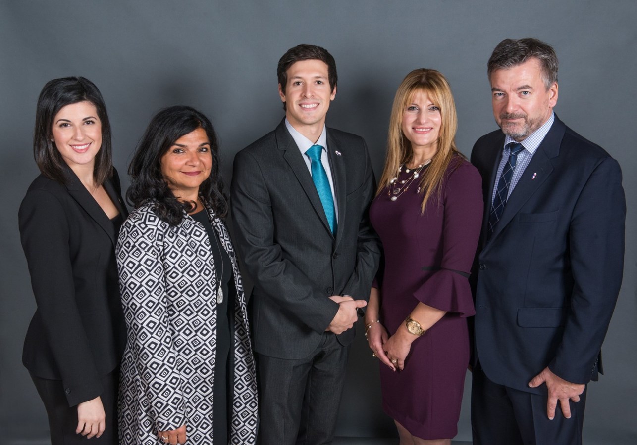 Isabella Tassoni, Aglaia Revelakis, Stéphane Boyer, Aline Dib, Claude Larochelle