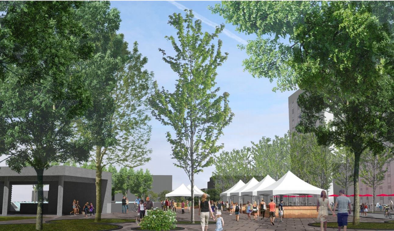 Nouveau milieu de vie dans le secteur de la station intermodale de la Concorde