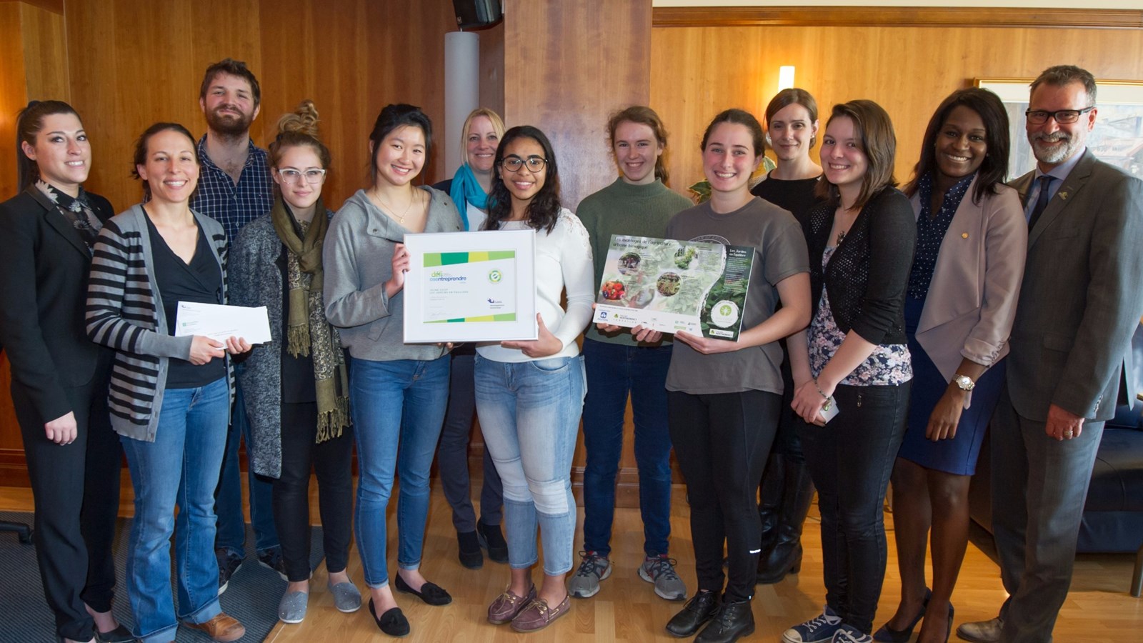 Jeune COOP Les Jardins en Équilibre : lauréate 2017 du défi OSEntreprendre