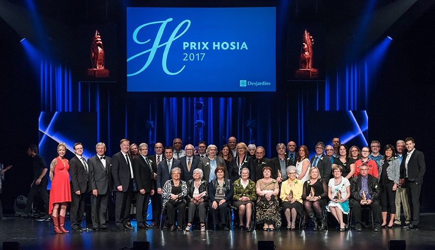 Gala des prix Hosia 2017: Félicitations aux bénévoles et aux organismes !