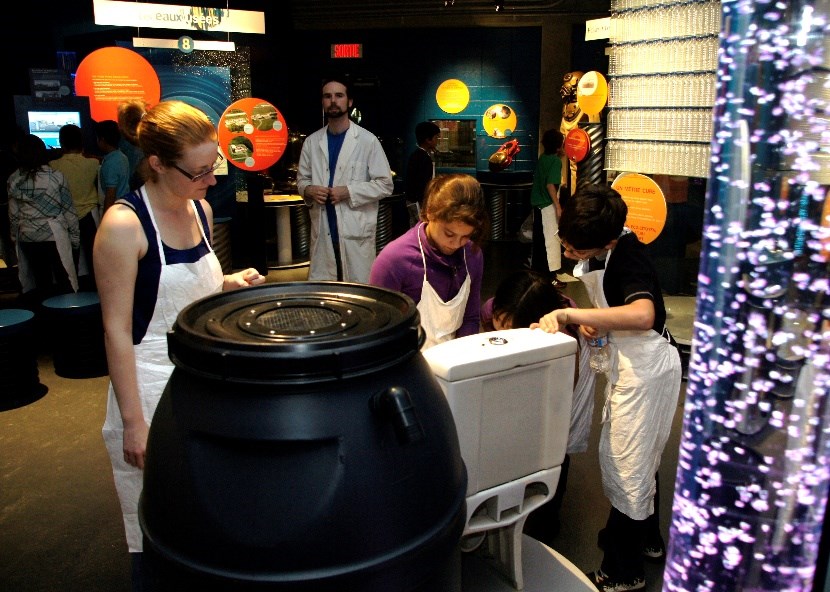 Le C.I.EAU sélectionné aux Prix Cascade 2017 de l’Association canadienne des centres de sciences 