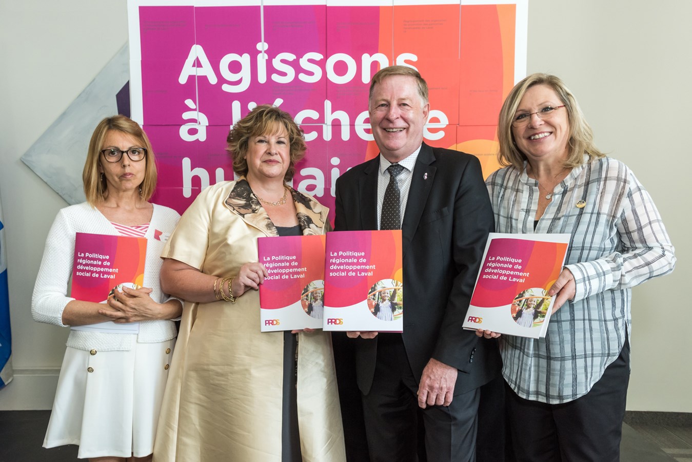Lancement de la première Politique régionale de développement social à Laval