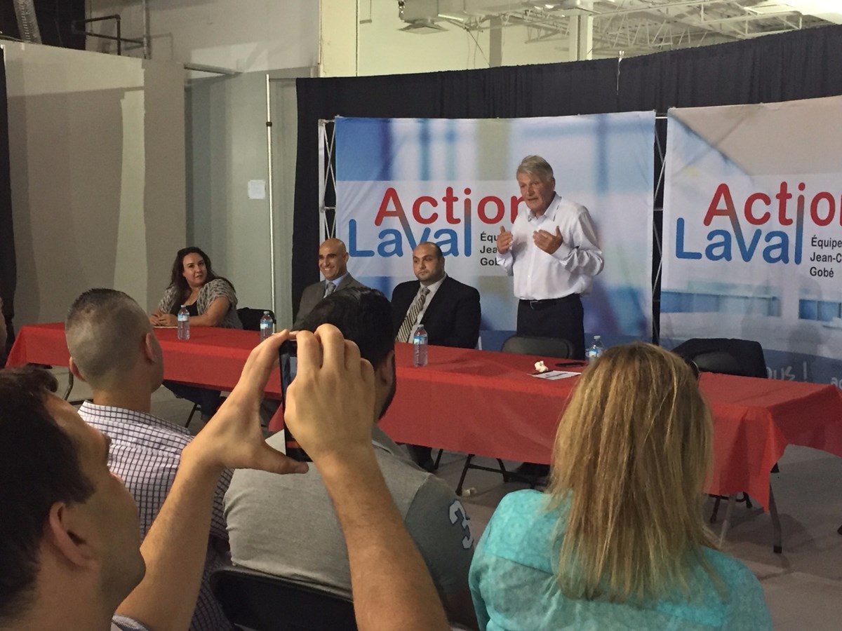 Les candidats d’Action Laval sont au travail