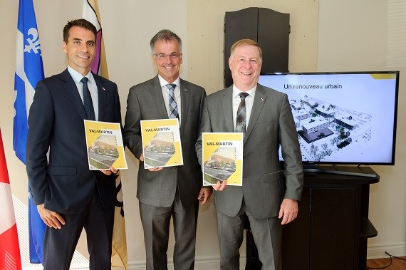 Val-Martin : Dévoilement de la proposition d’aménagement de la phase I du projet de revitalisation