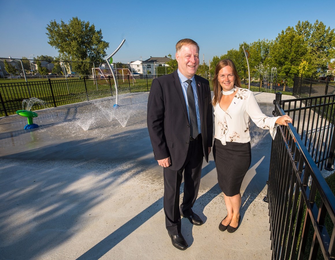 Jeux d’eau au parc de la Renaissance: Un investissement de plus de 600 000 $