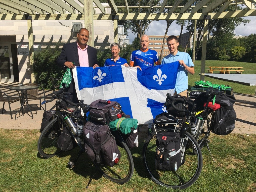 De Laval à L’Amérique du Sud … à vélo !