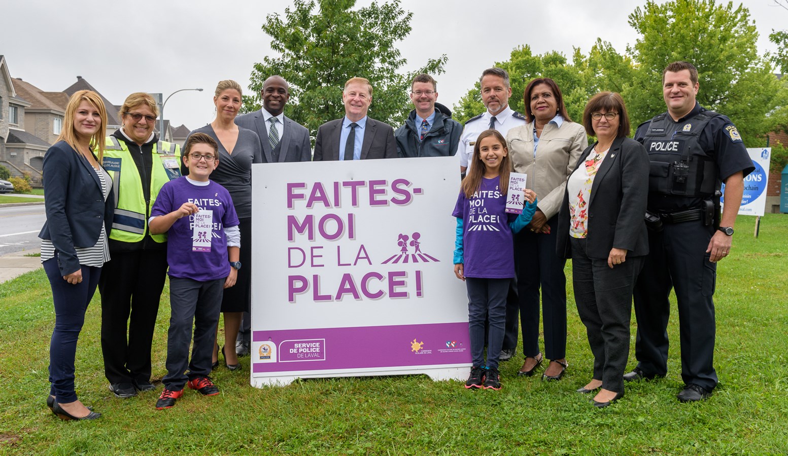 Lancement de la campagne de la rentrée scolaire : Faites-moi de la place!