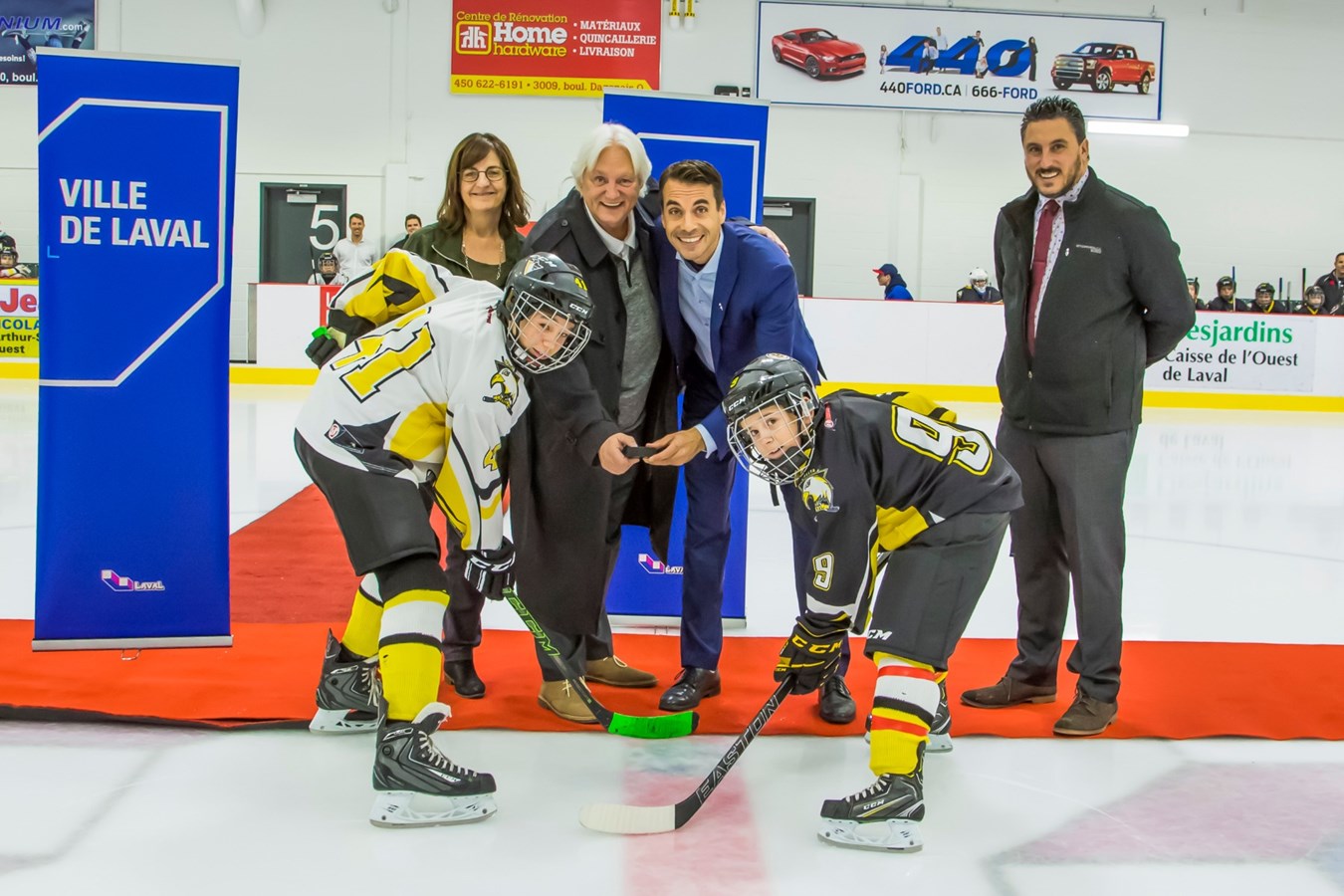 L’aréna Hartland-Monahan à nouveau ouvert
