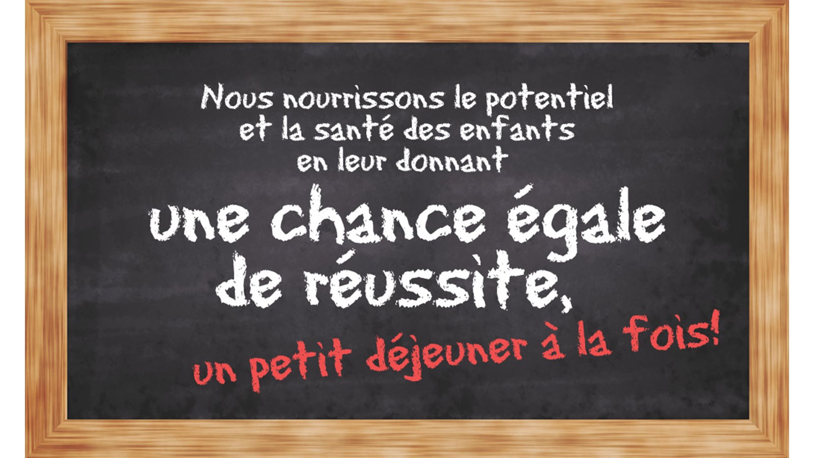 Le Club des petits déjeuner a besoin de vous