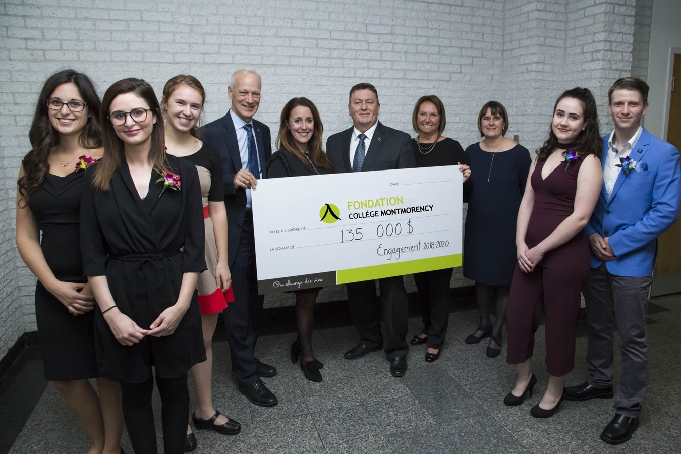 Un engagement exceptionnel de Desjardins pour appuyer la Fondation du Collège Montmorency