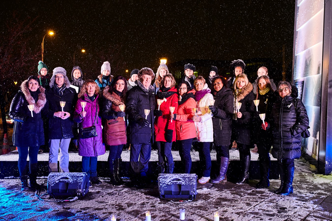 Dévoilement de l’œuvre musicale Lux Aeterna en hommage aux victimes de la tuerie de l’École Polytechnique de Montréal