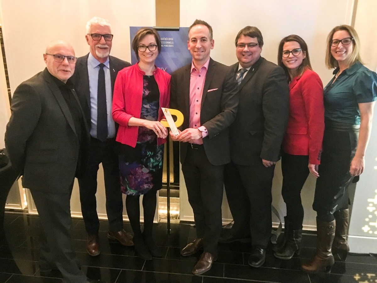Le Forum sur la mobilité et le transport collectif, organisé conjointement par
la Société de transport de Laval, la Ville de Laval et exo, a remporté un prix d’excellence en relations publiques.