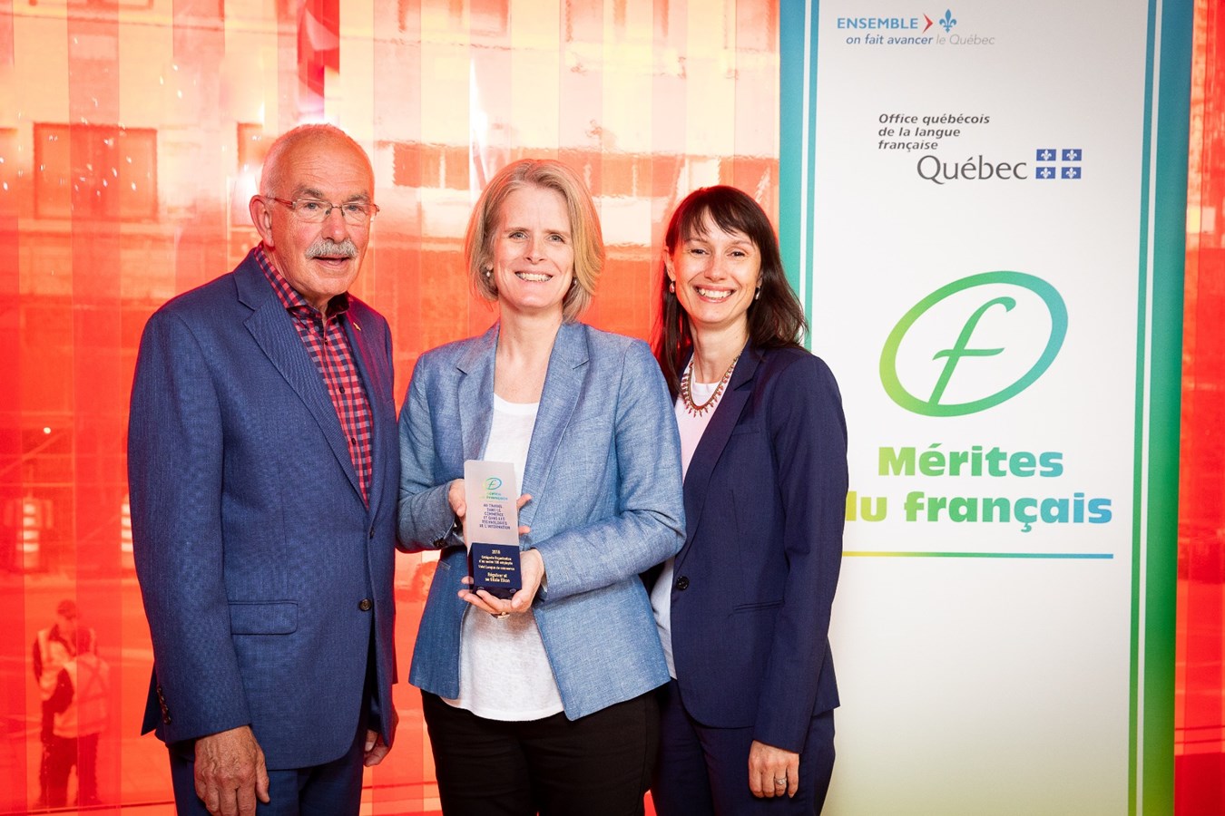 L'entreprise Régulvar a été récompensée lors du Gala des Mérites du français de OQLF
