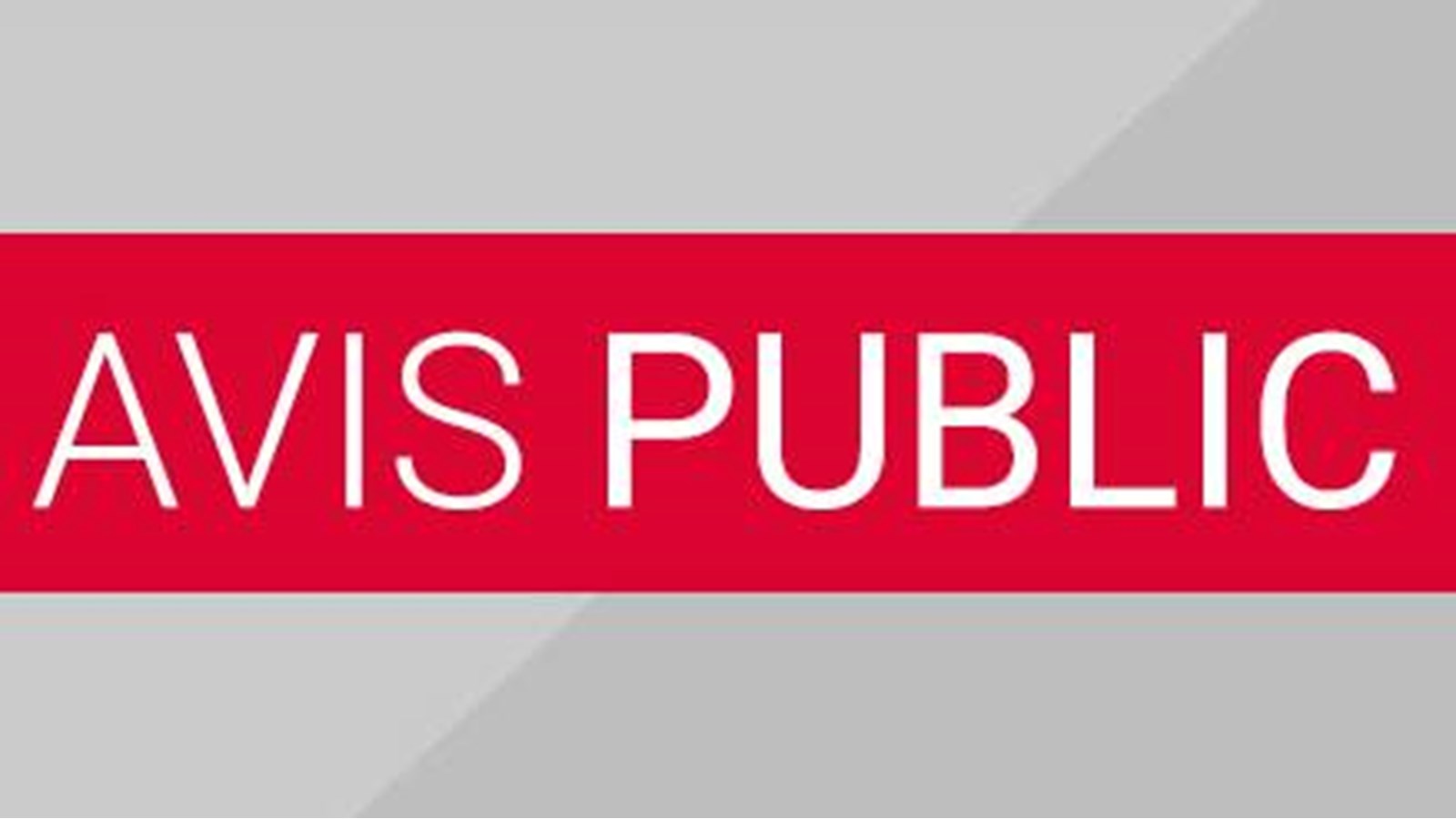 Avis public