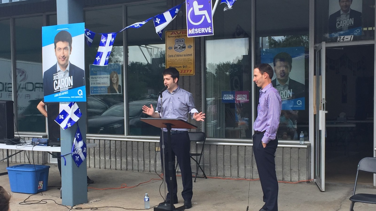 Ouverture officielle du local électoral du Parti Québécois dans Laval-des-Rapides