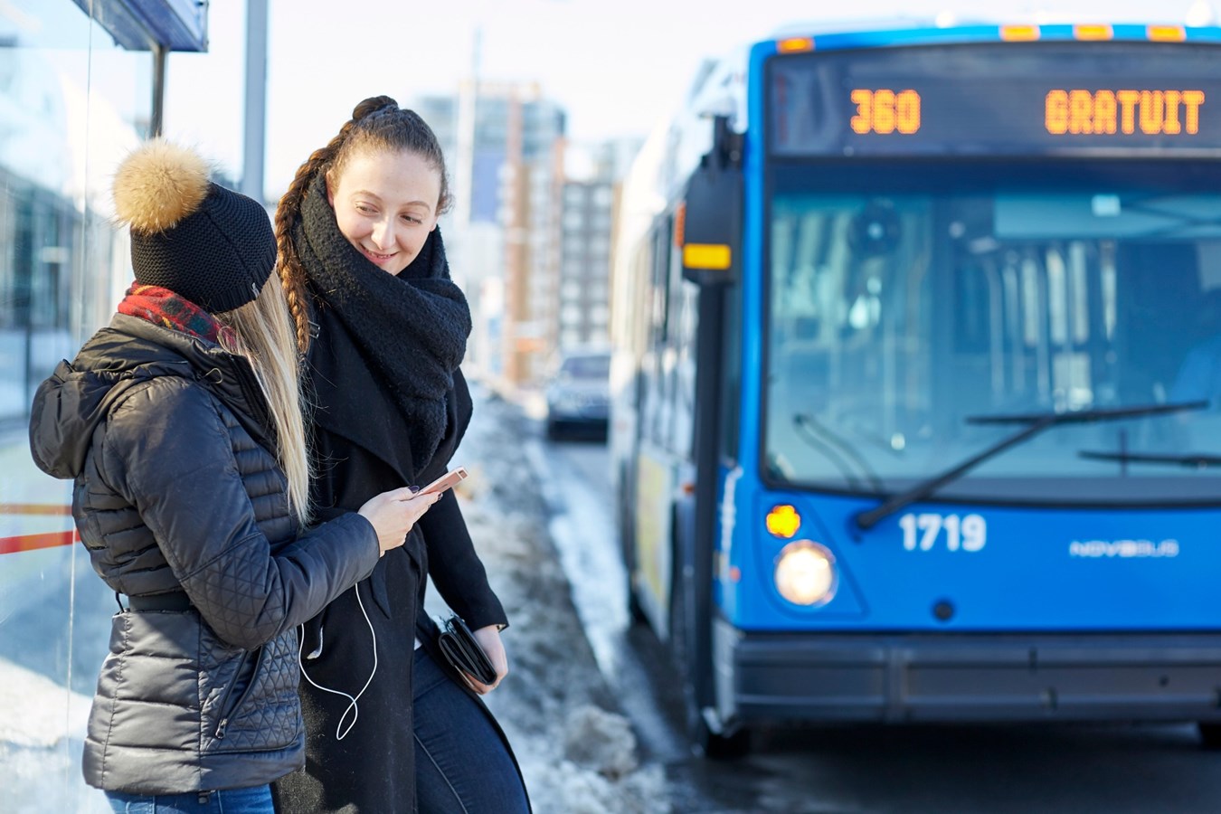Record d’achalandage en 2018 pour la navette gratuite STL au centre-ville de Laval