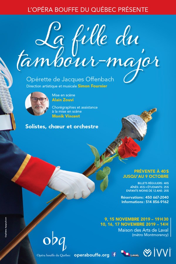 La Fille du tambour-major à la Maison des Arts de Laval