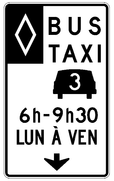 Les véhicules avec trois passagers et plus, désormais admis sur le boulevard Curé-Labelle