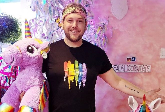 Le fondateur du projet, David Chevrier, cultive l'ambition d'avoir un véritable mini-marché de Noël Licornesque.