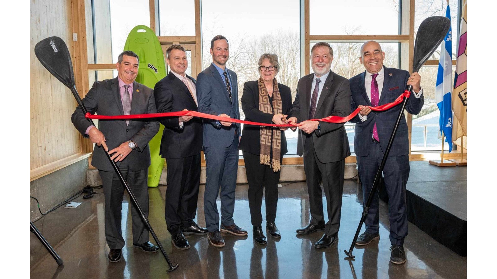 Inauguration du Centre d’exploration du Parc de la Rivière-des-Mille-Îles 