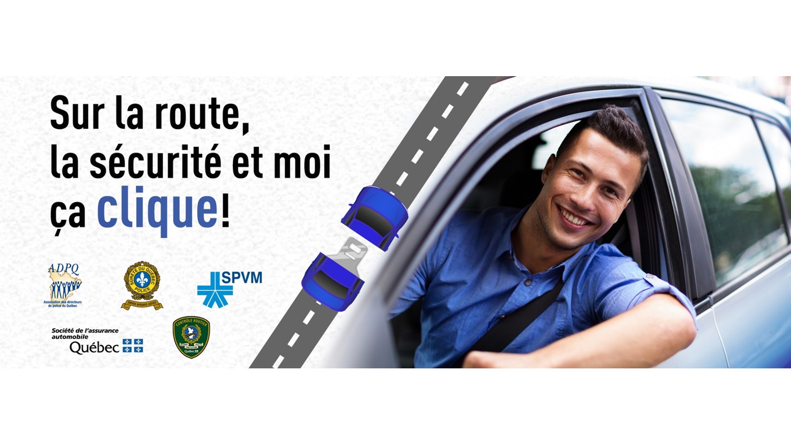 Opération nationale : Sur la route, la sécurité et moi ça clique!