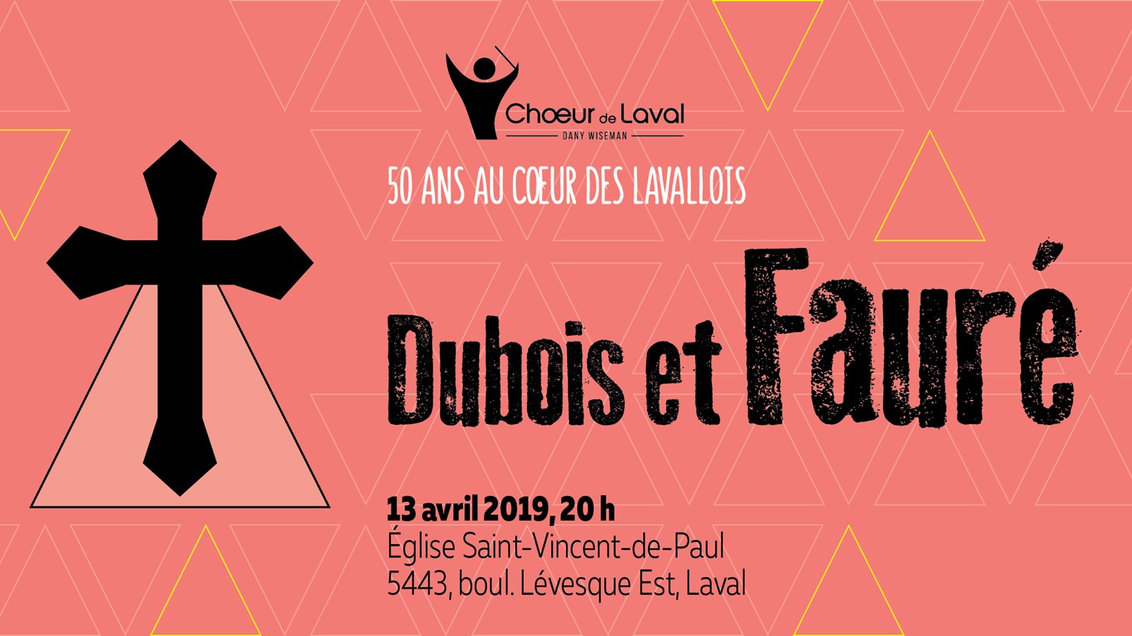 Concert célébrant le 50e anniversaire du Chœur de Laval