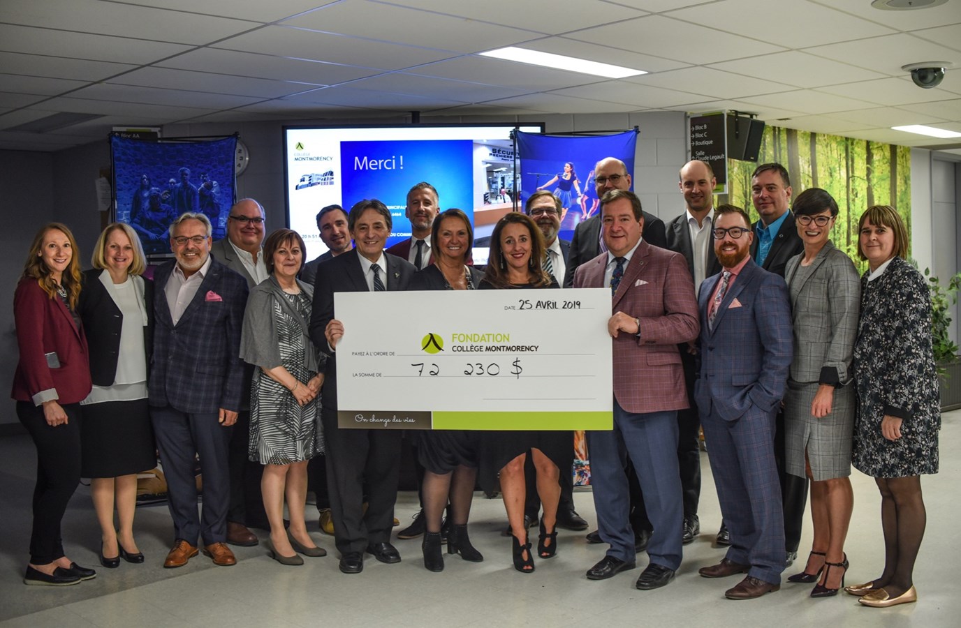 La Fondation du Collège Montmorency amasse 72 230 $