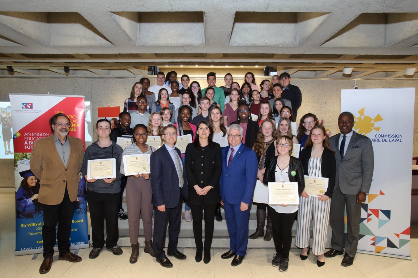 Des jeunes Lavallois honorés pour leur dévouement auprès de la communauté