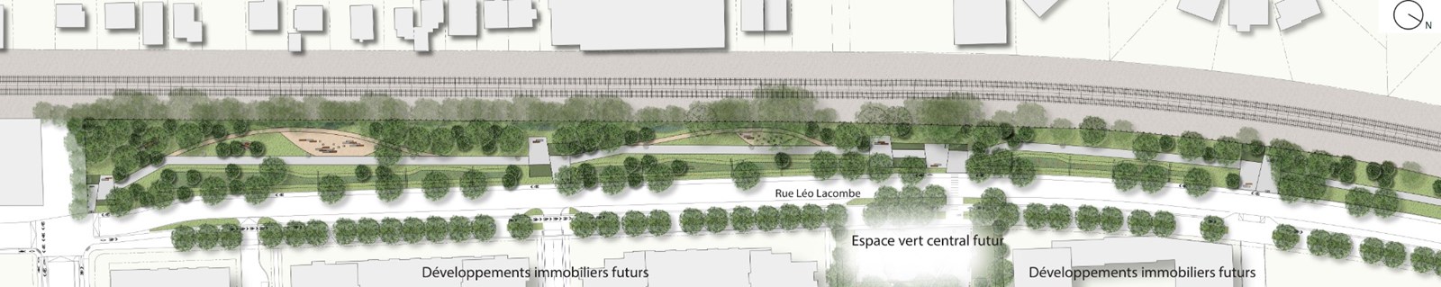 Aménagement d’un nouveau parc bientôt accessible près de la station de la Concorde
