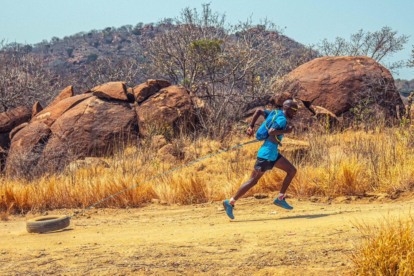 "Thabang": en Afrique du Sud, un adepte de la course en sentier sème le bonheur partout sur son chemin.