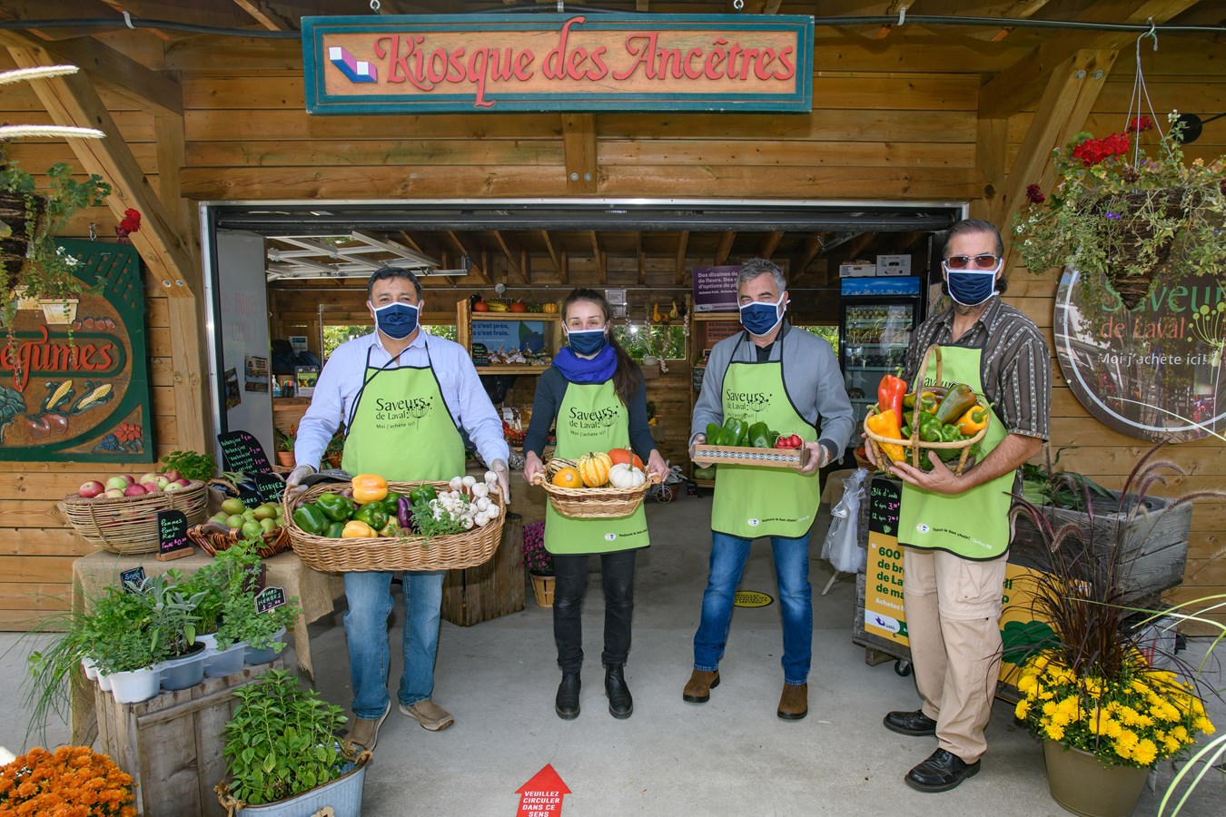 L’accessibilité à 45 kiosques permet notamment de contrer les déserts alimentaires et d’encourager les gens à acheter des produits locaux, frais et variés.