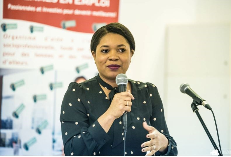 Dorcas Destinoble est la directrice générale de Femmes en Emploi, la structure qui a collaboré pour une seconde fois avec le Centre Coumbite de Laval pour la clôture du Mois de l'Histoire des Noirs. 