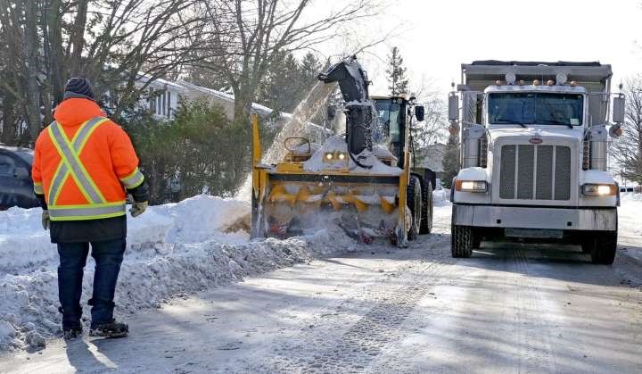 Neige: le 6e soufflage terminé à Laval