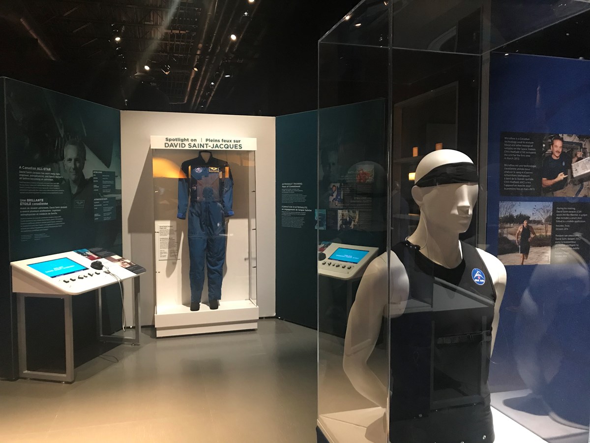 Cosmodôme: une exposition explore les enjeux de santé des astronautes