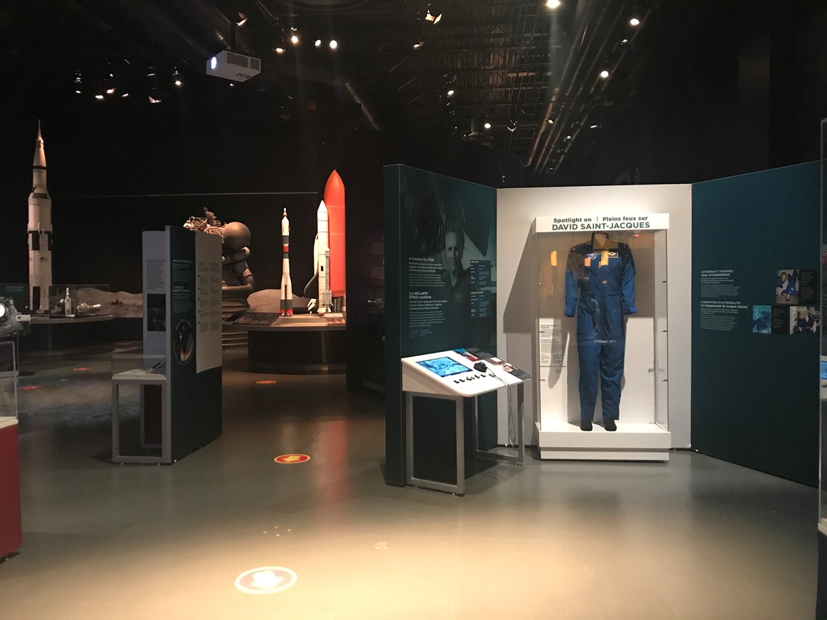 Cosmodôme: une exposition explore les enjeux de santé des astronautes