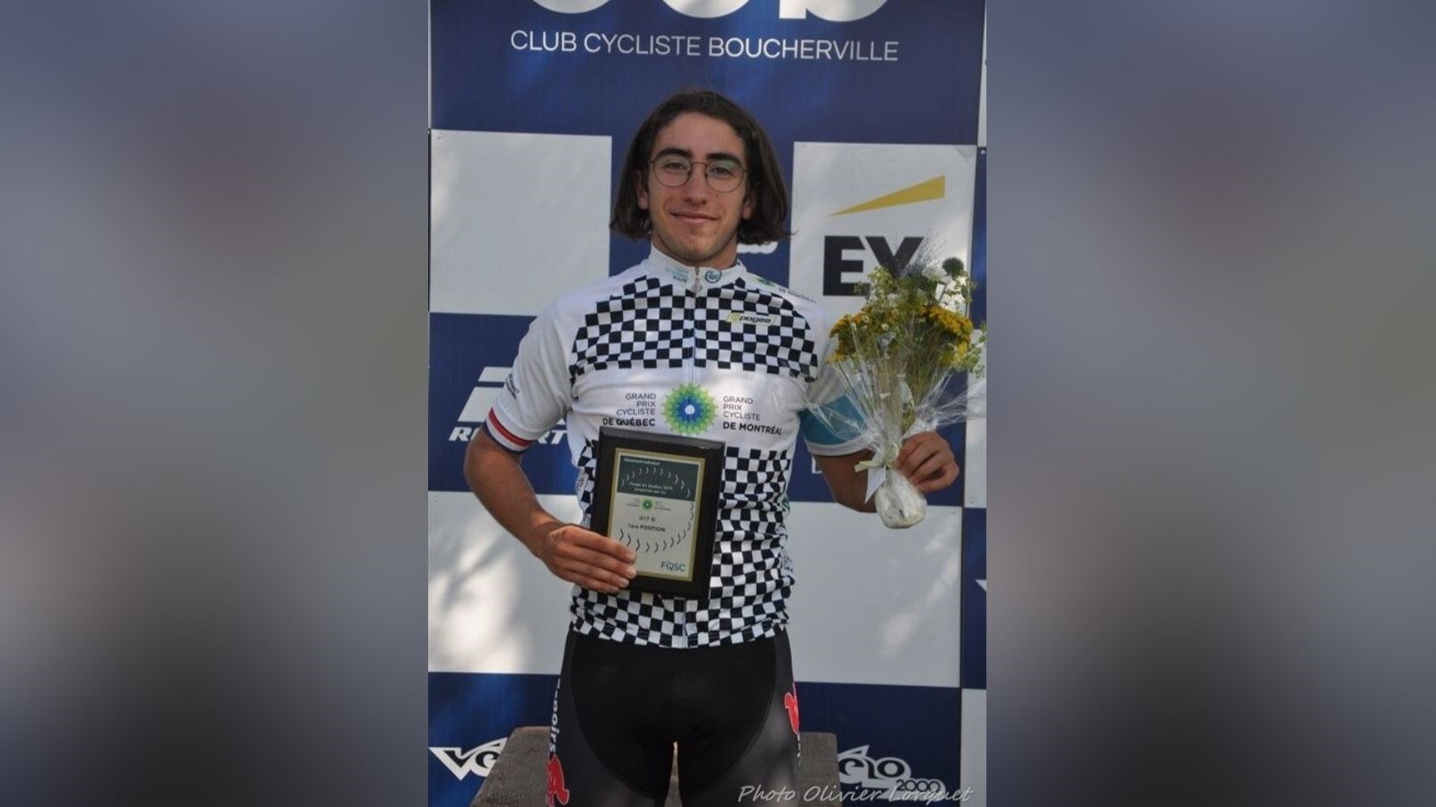 Matisse Julien, cycliste lavallois.